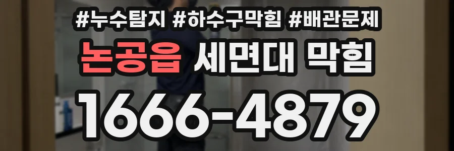 논공읍 세면대 막힘
