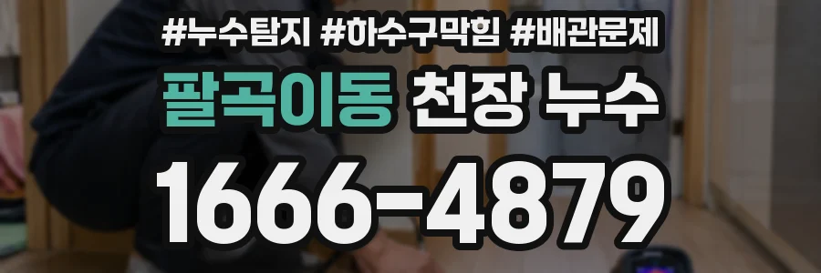 팔곡이동 천장 누수