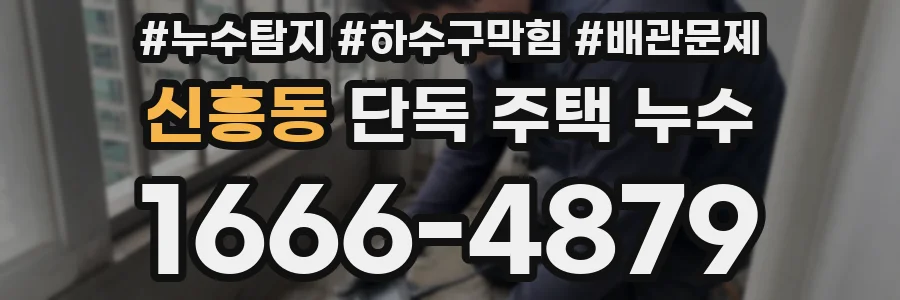 신흥동 단독 주택 누수