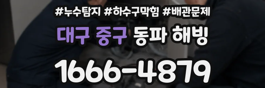 대구 중구 동파 해빙