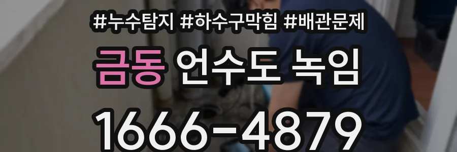 금동 언수도 녹임