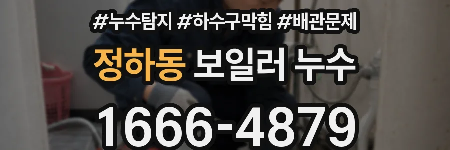 정하동 보일러 누수