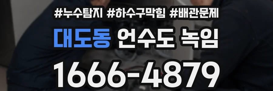 대도동 언수도 녹임