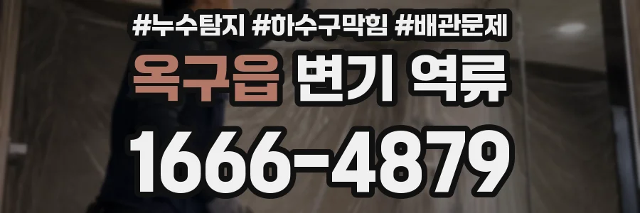 옥구읍 변기 역류