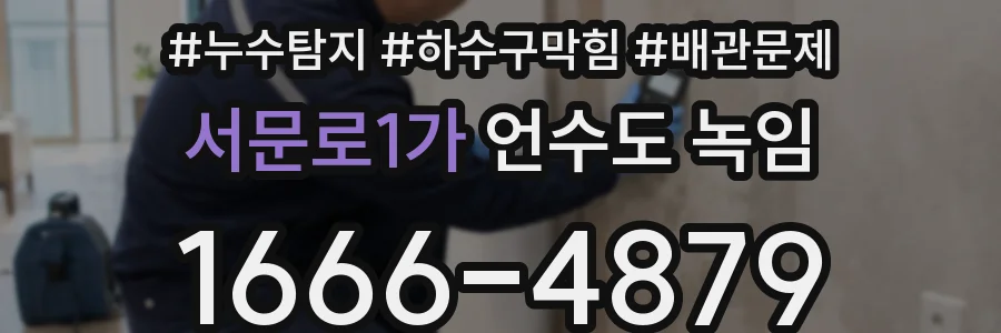 서문로1가 언수도 녹임