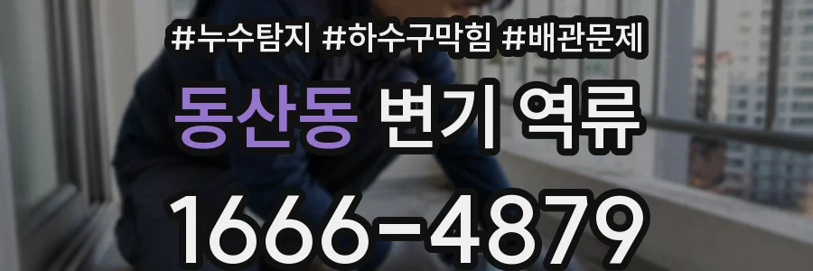 동산동 변기 역류