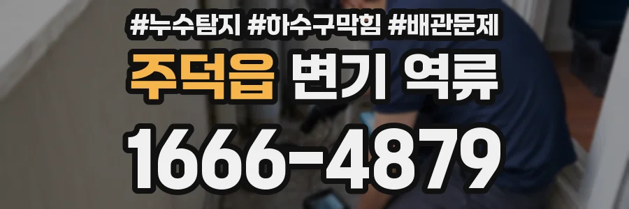 주덕읍 변기 역류