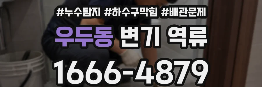 우두동 변기 역류