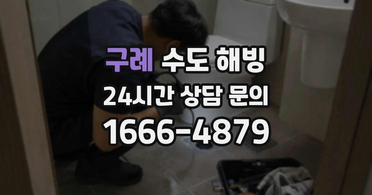 구례 수도 해빙