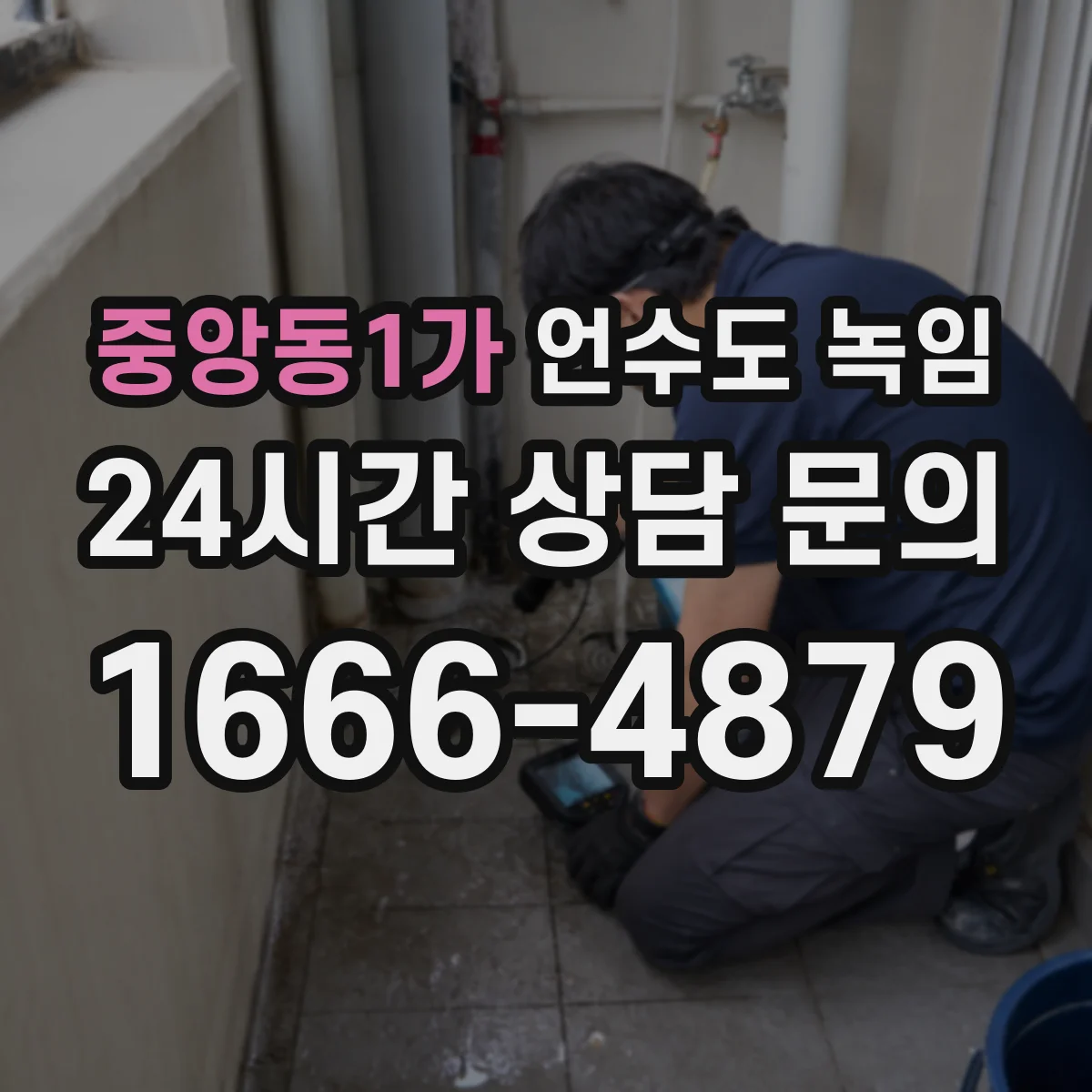 중앙동1가 언수도 녹임