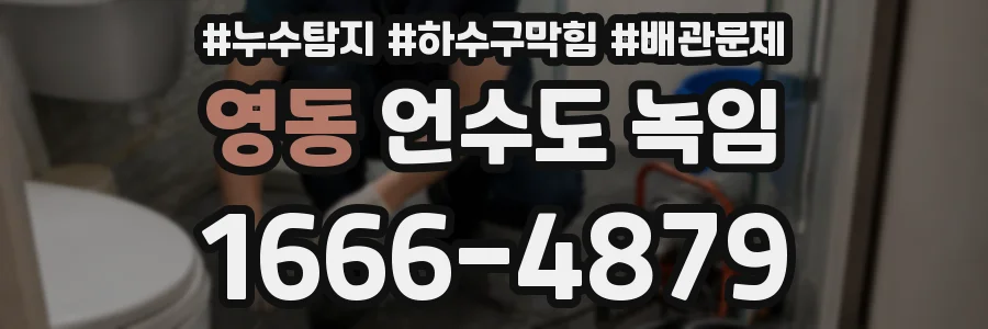 영동 언수도 녹임