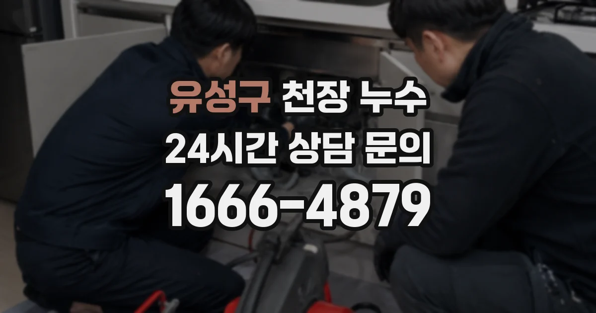 유성구 천장 누수