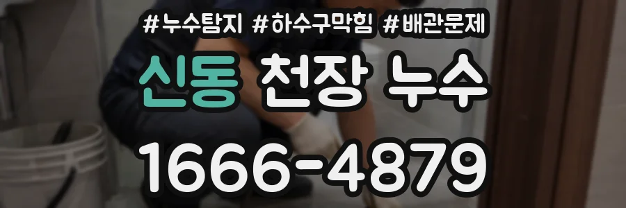 신동 천장 누수