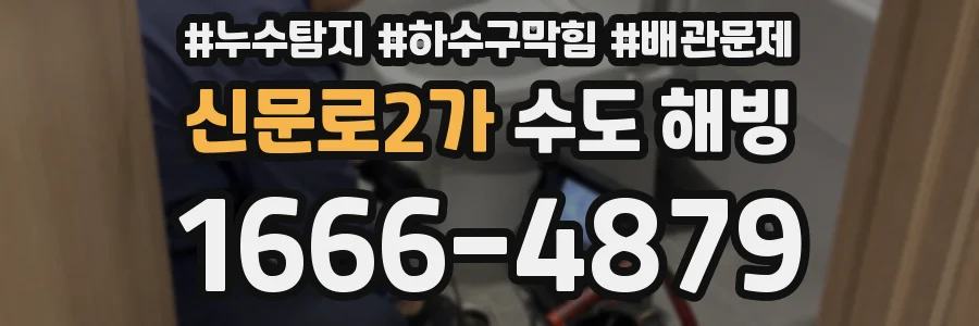 신문로2가 수도 해빙