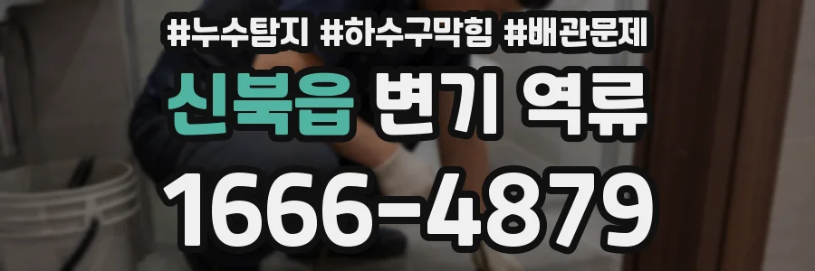 신북읍 변기 역류