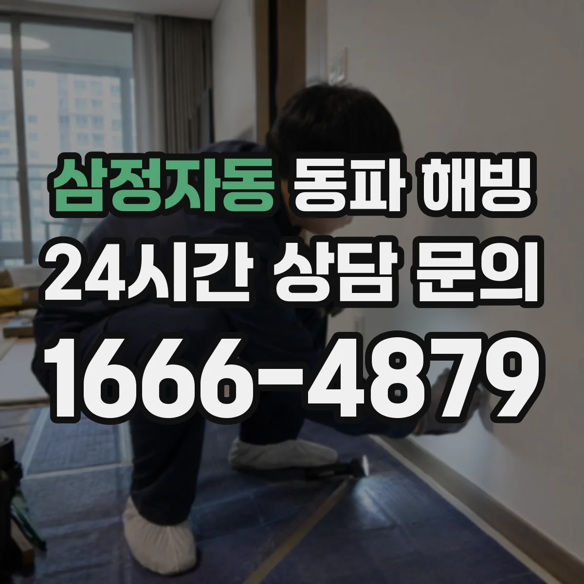 삼정자동 동파 해빙