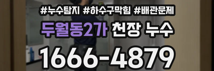 두월동2가 천장 누수