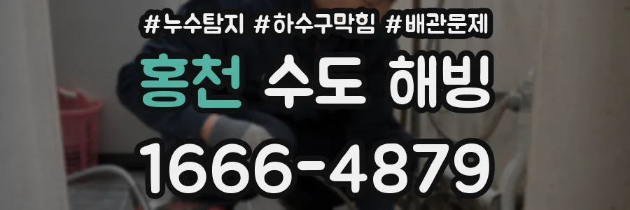 홍천 수도 해빙