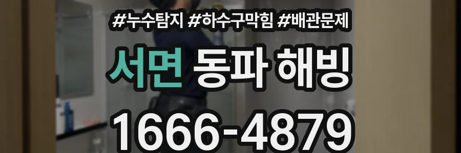서면 동파 해빙