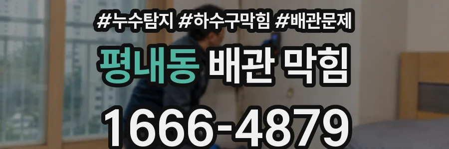 평내동 배관 막힘