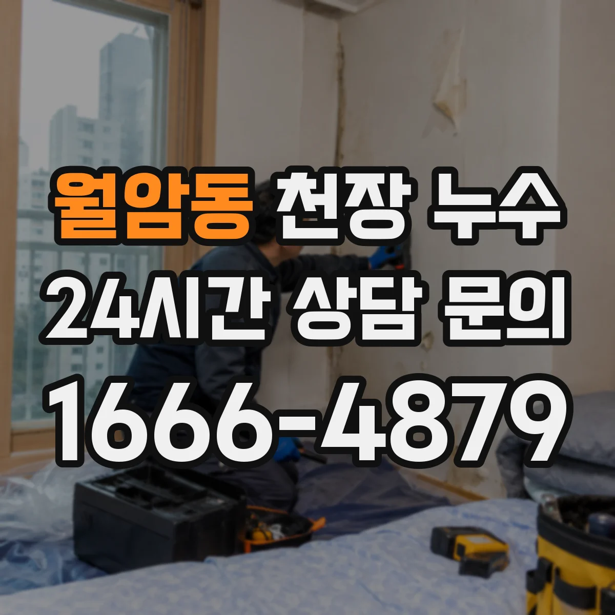 월암동 천장 누수