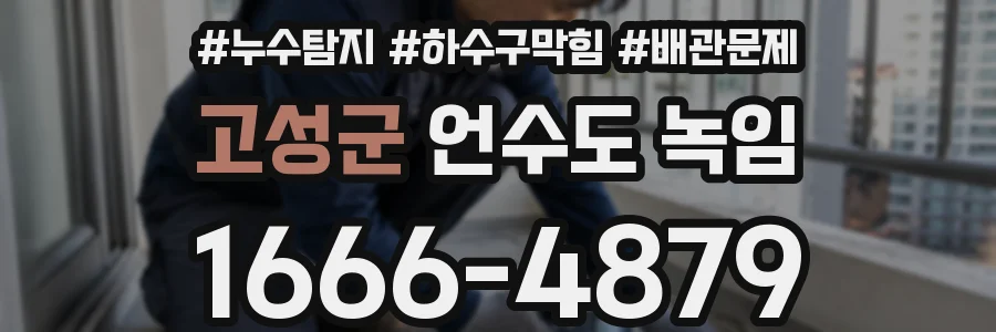 고성군 언수도 녹임