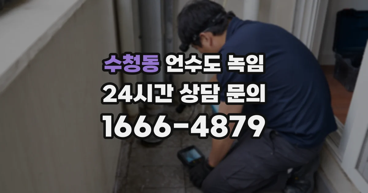 수청동 언수도 녹임