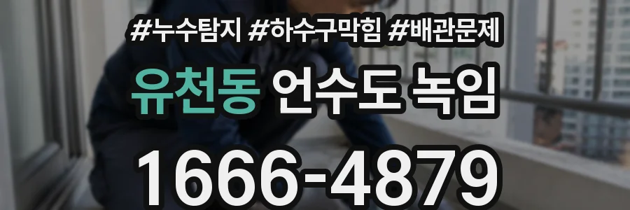 유천동 언수도 녹임