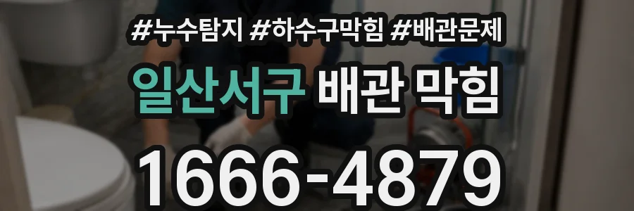 일산서구 배관 막힘