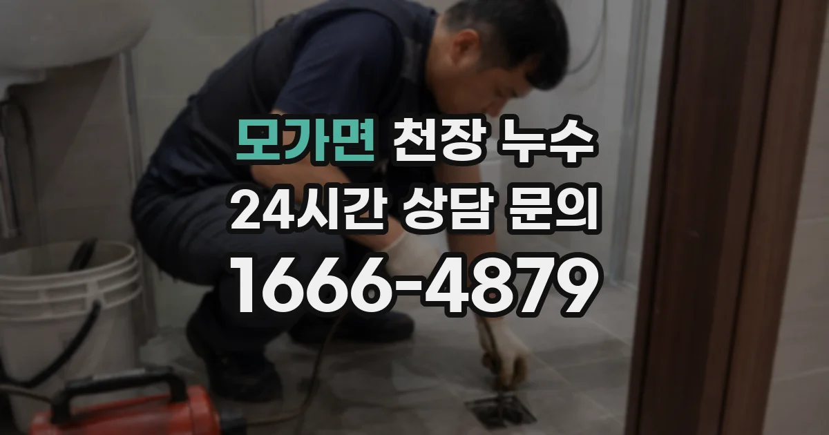 모가면 천장 누수