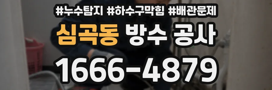 심곡동 방수 공사