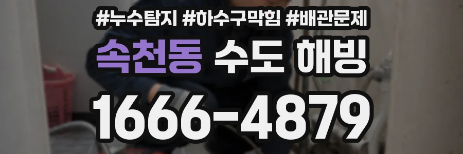 속천동 수도 해빙