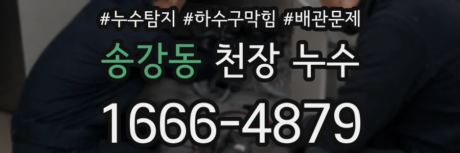 송강동 천장 누수
