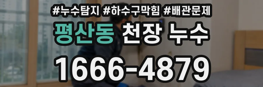 평산동 천장 누수