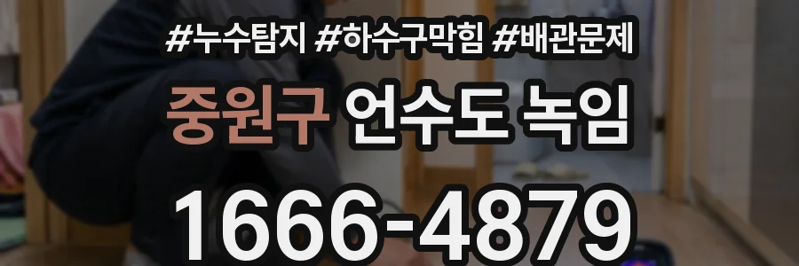중원구 언수도 녹임
