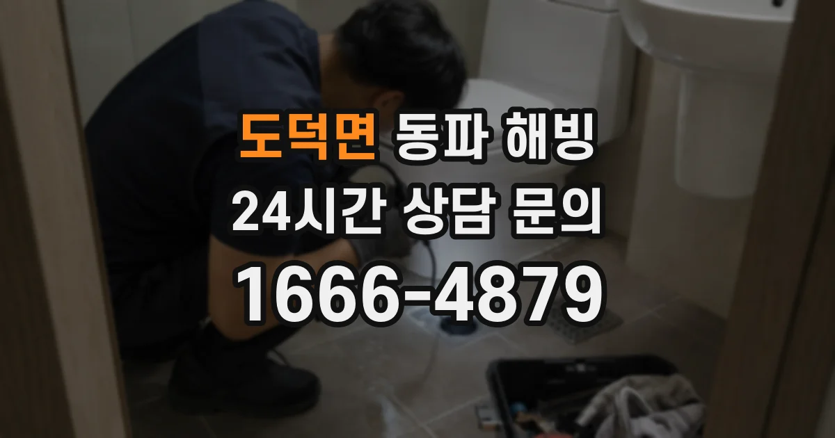 도덕면 동파 해빙