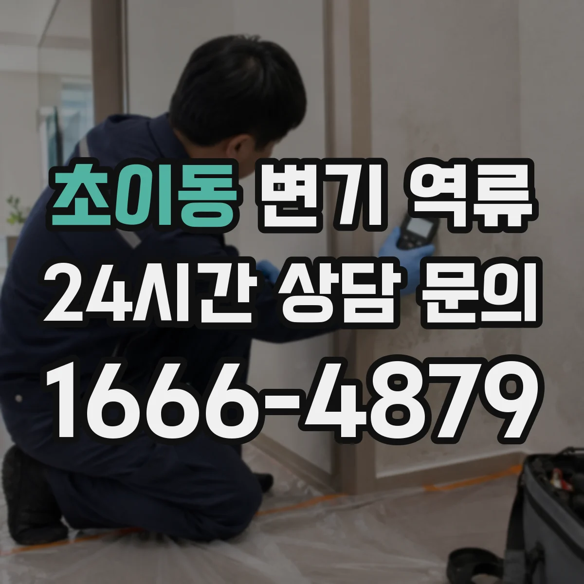 초이동 변기 역류