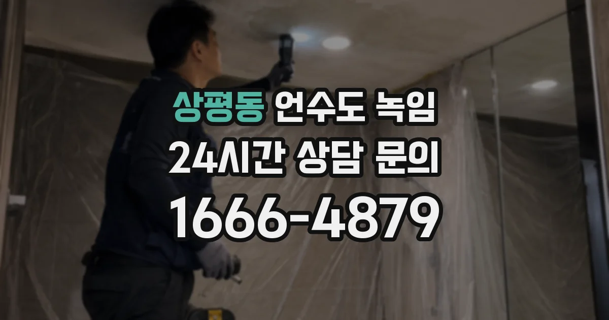 상평동 언수도 녹임