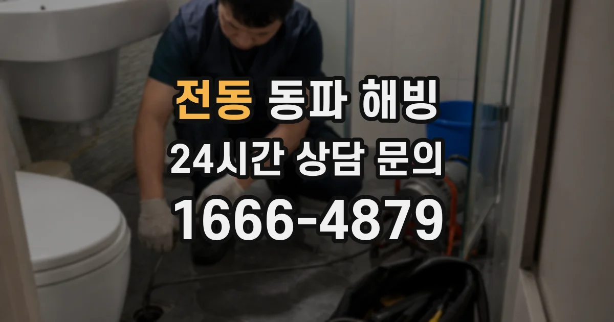 전동 동파 해빙