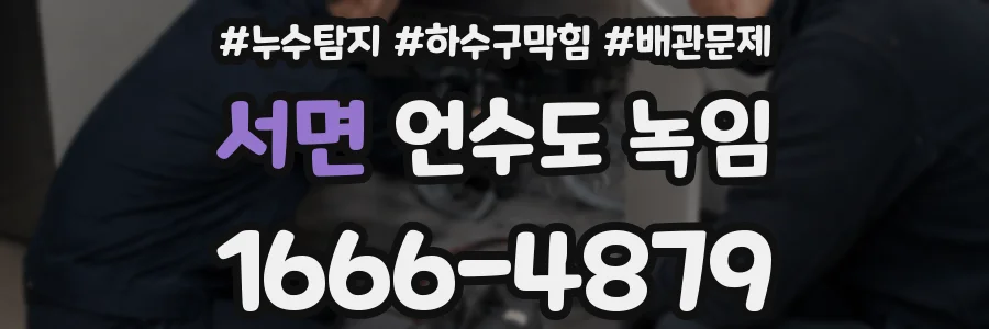 서면 언수도 녹임
