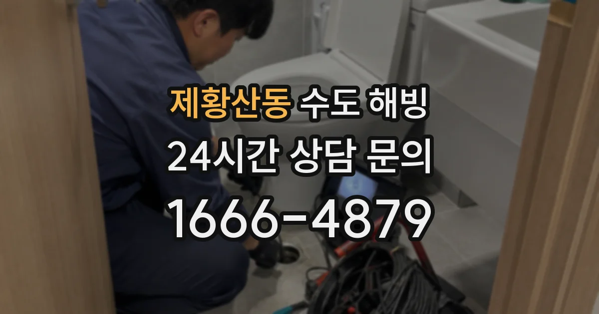 제황산동 수도 해빙