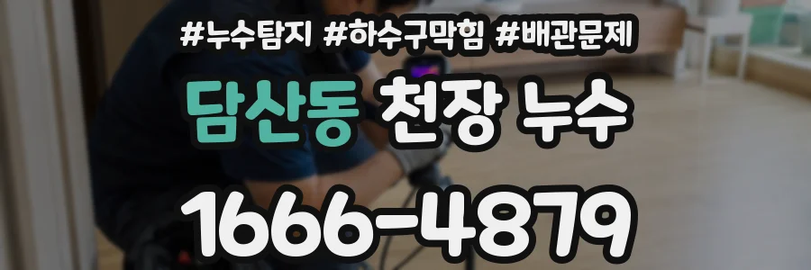 담산동 천장 누수