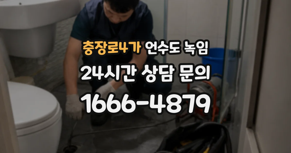 충장로4가 언수도 녹임