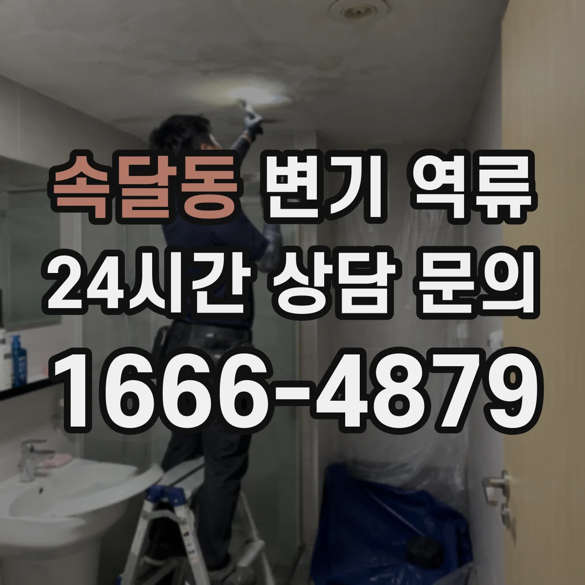 속달동 변기 역류