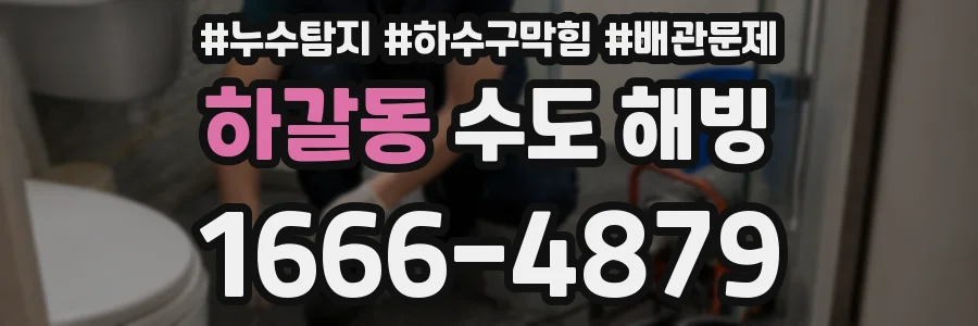 하갈동 수도 해빙