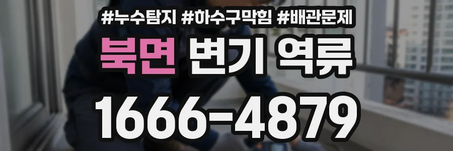 북면 변기 역류