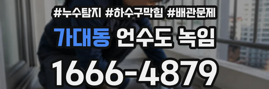 가대동 언수도 녹임