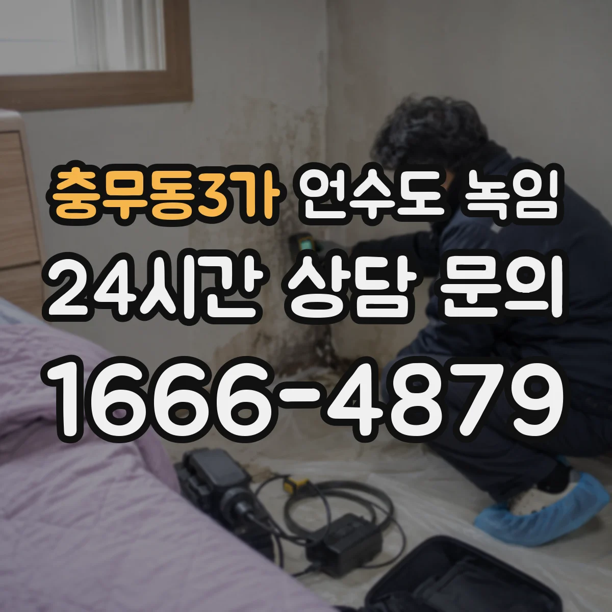 충무동3가 언수도 녹임