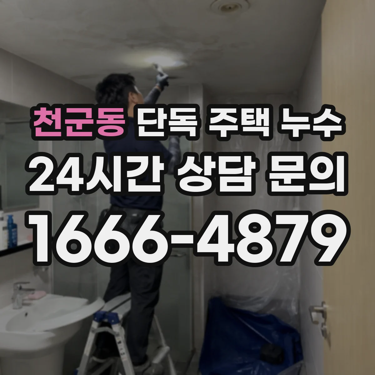 천군동 단독 주택 누수