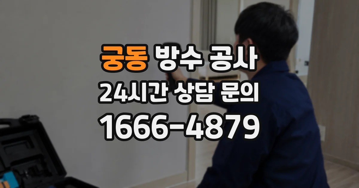 궁동 방수 공사
